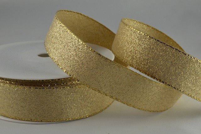 54034 - 36mm Gold Lurex x 20 Metre Rolls!