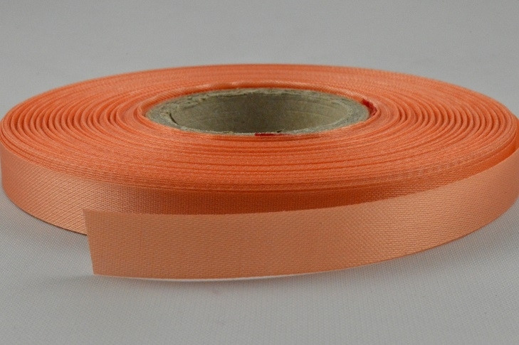 Y708 - 50mm Peach Acetate satin ribbon  x 50 metres