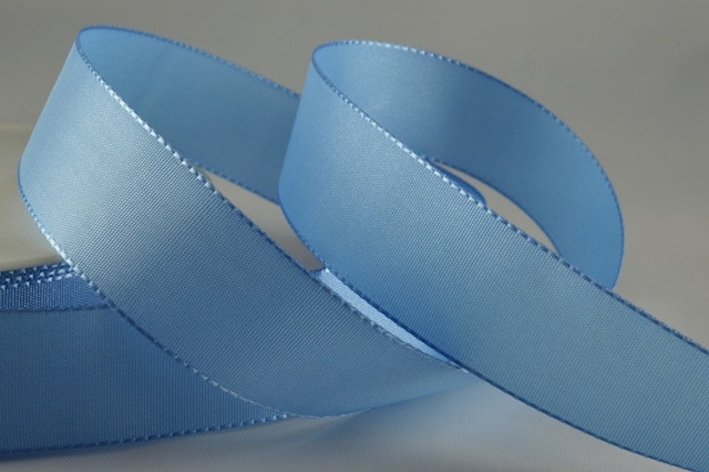 Y730  - 15mm Taffeta Ribbon-15mm-71 Light Blue-50 Metres
