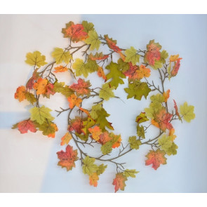 22050 - Stunning Autumn Leaf Garlands  Length Apx 1.8m