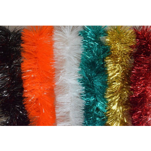 88135 - Plain Coloured Tinsel x 2 Metre Lengths!