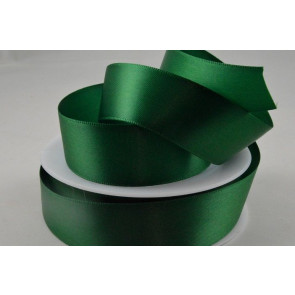 93977 - 15mm Green Double Sided Satin x 25 Metre Rolls!