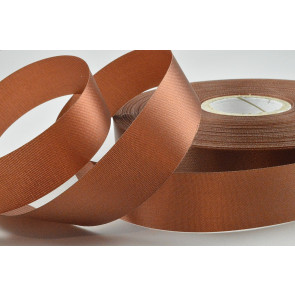 Y713 - 24mm Caramel Acetate satin ribbon  x 100 metres