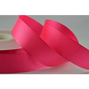 Y725 -15mm Taffeta Ribbon-15mm-33 Pink-50 Metres