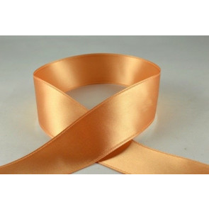 X320- 38mm Double Sided Satin Ribbon x 25 Metre Rolls!-53 Light Brown