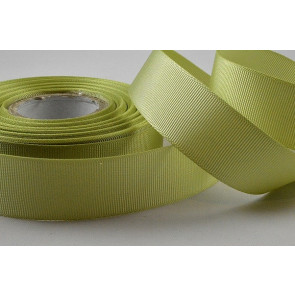 X202 - 25mm Lime Grosgrain x 25 Metre Rolls!!
