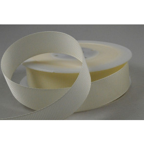 Y300 - 10mm Parchment grosgrain ribbon x 20mts