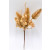 22096 - A golden delight.  Pine needles and berries make a lovely arrangement. Deco pick.  Size :  Height 240mm  x  Width  140mm
