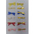 31164 - 7mm Double face satin Pre-tied Mini Bows available in various colours  ( A Fantastic price of £0.68 for 10 bows) 