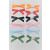 31165 - 7mm Double face Pre-tied satin Mini Bows available in various colours. (A Fantastic price of £0.52 for 10 bows) 