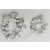 33021 - Faux Sparkly Pearls and Gems with a Silver decoration ring. 