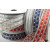46045 - 16mm & 25mm Wired Lurex Lined Ribbon x 10 Metre Rolls!