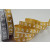 55109 - 10mm Reindeer Printed Christmas Satin Ribbon x 10 Metre Rolls!