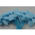 X337 - 30mm Coloured Decorative Cord Butterflies!-Blue