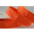 Y628 -  40mm Wired Decorative Florist Ribbon (25 Metres)-40mm-28 Deep Orange