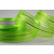 X275 - 25mm Lime Satin stripe sheer fancy ribbon x 25 Metre Rolls!