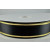 Y781- 25mm Rosette Tramline Ribbon (20 Metres)-25mm-Black
