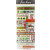 Y804 - Red & Green Merry Christmas Sticker Selection-28 Multi